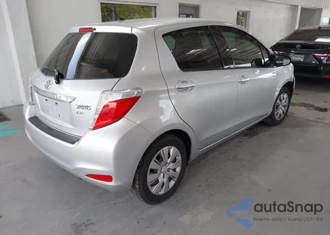 2012 Toyota Yaris Le z USA, uszkodzony, nr VIN JTDKTUD38CD508791
